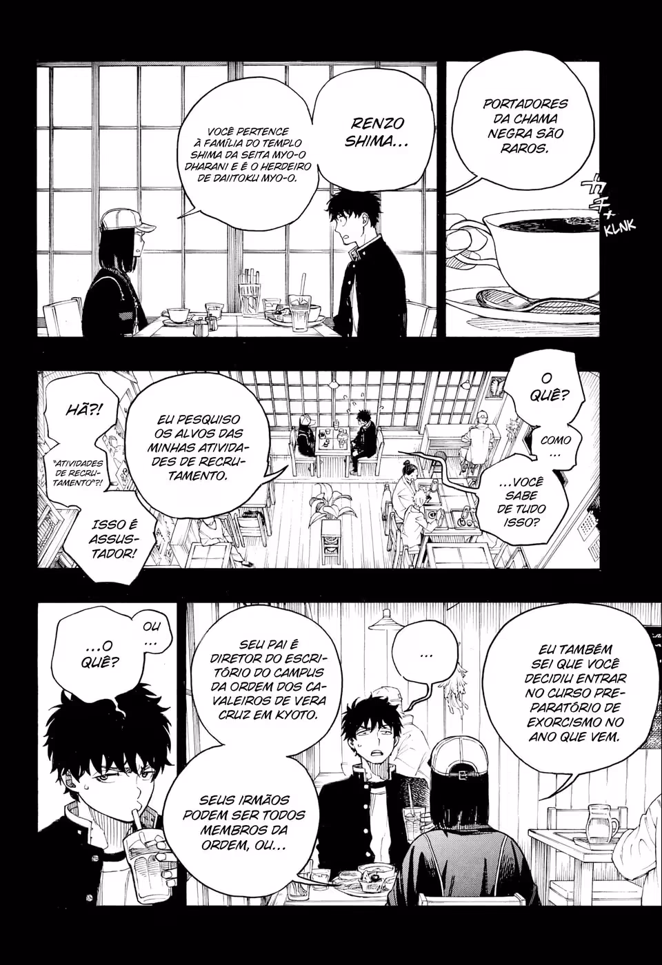 Ao no Exorcist, capítulo 161, página 3
