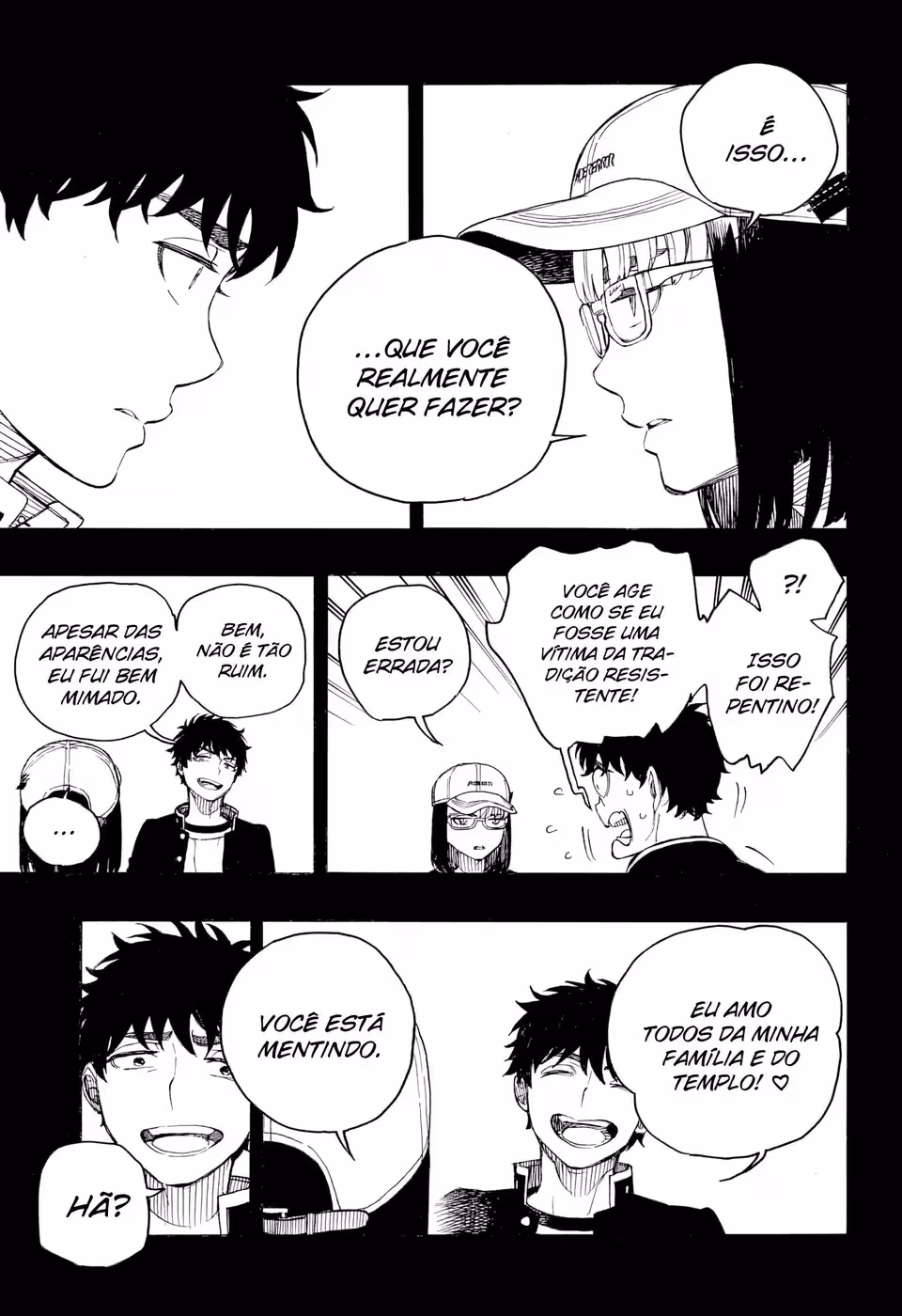 Ao no Exorcist, capítulo 161, página 4