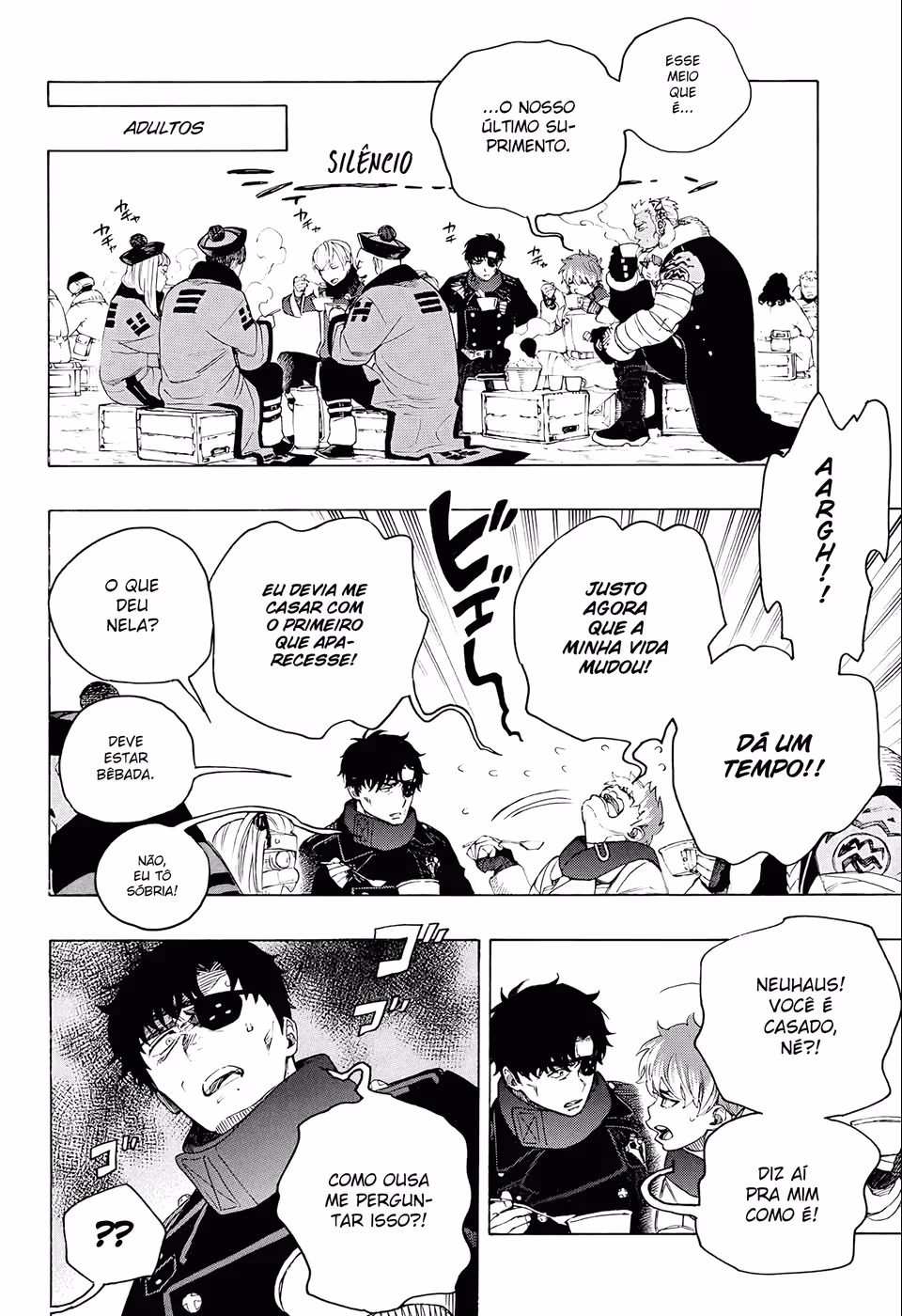 Ao no Exorcist, capítulo 144, página 3