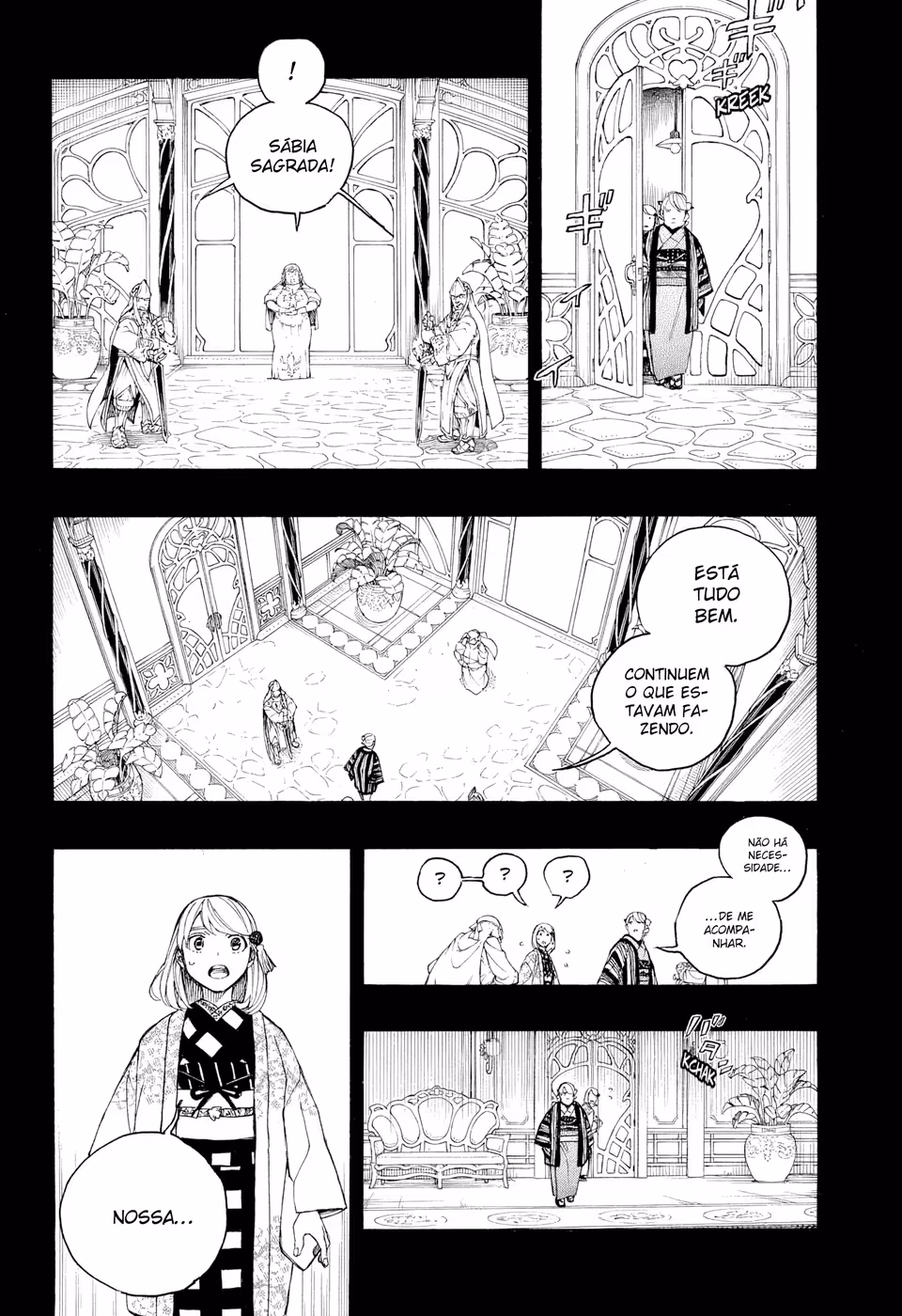 Ao no Exorcist, capítulo 157, página 3