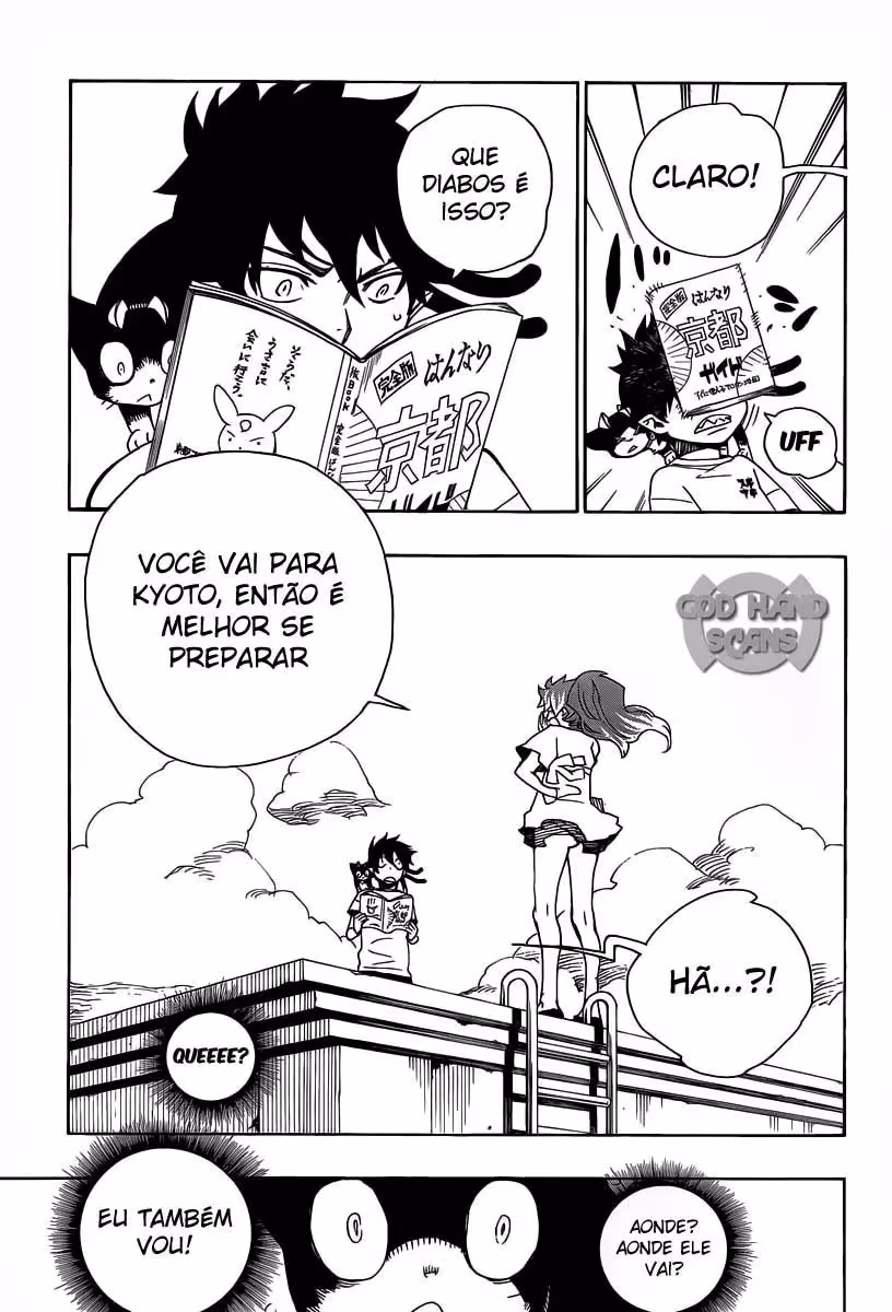 Ao no Exorcist, capítulo 17, página 4