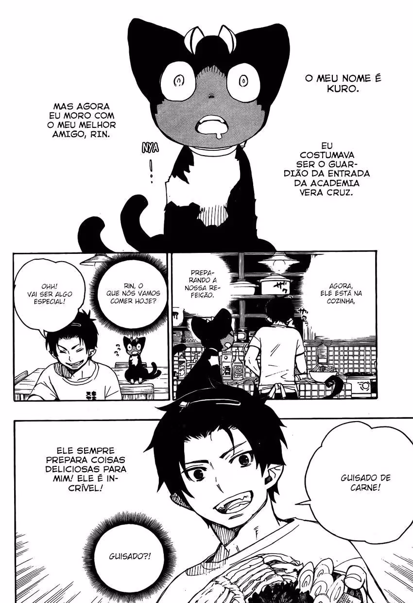 Ao no Exorcist, capítulo 23.6, página 3