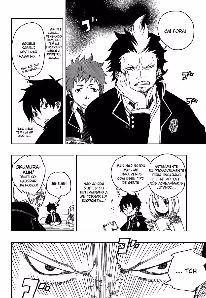 Ao no Exorcist, capítulo 4, página 4