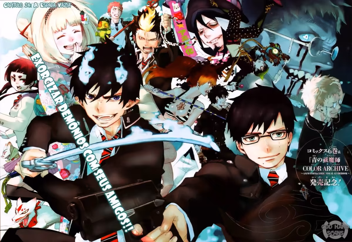 Ao no Exorcist, capítulo 24, página 3