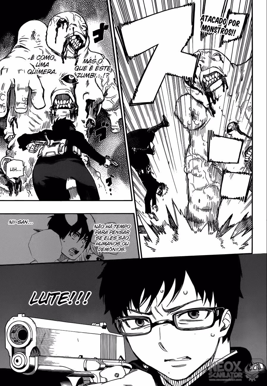Ao no Exorcist, capítulo 57, página 3