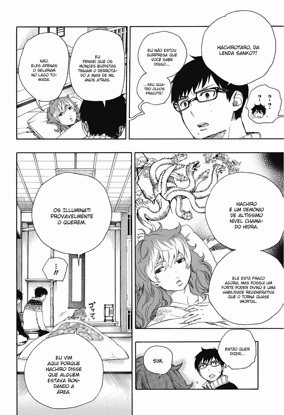 Ao no Exorcist, capítulo 76, página 4