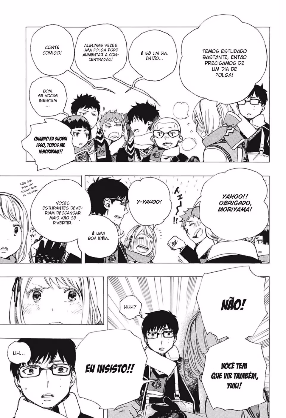 Ao no Exorcist, capítulo 88, página 4