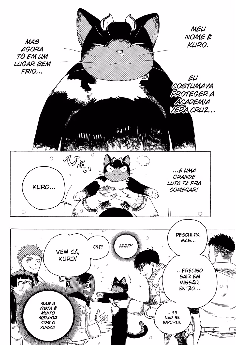 Ao no Exorcist, capítulo 135.5, página 3