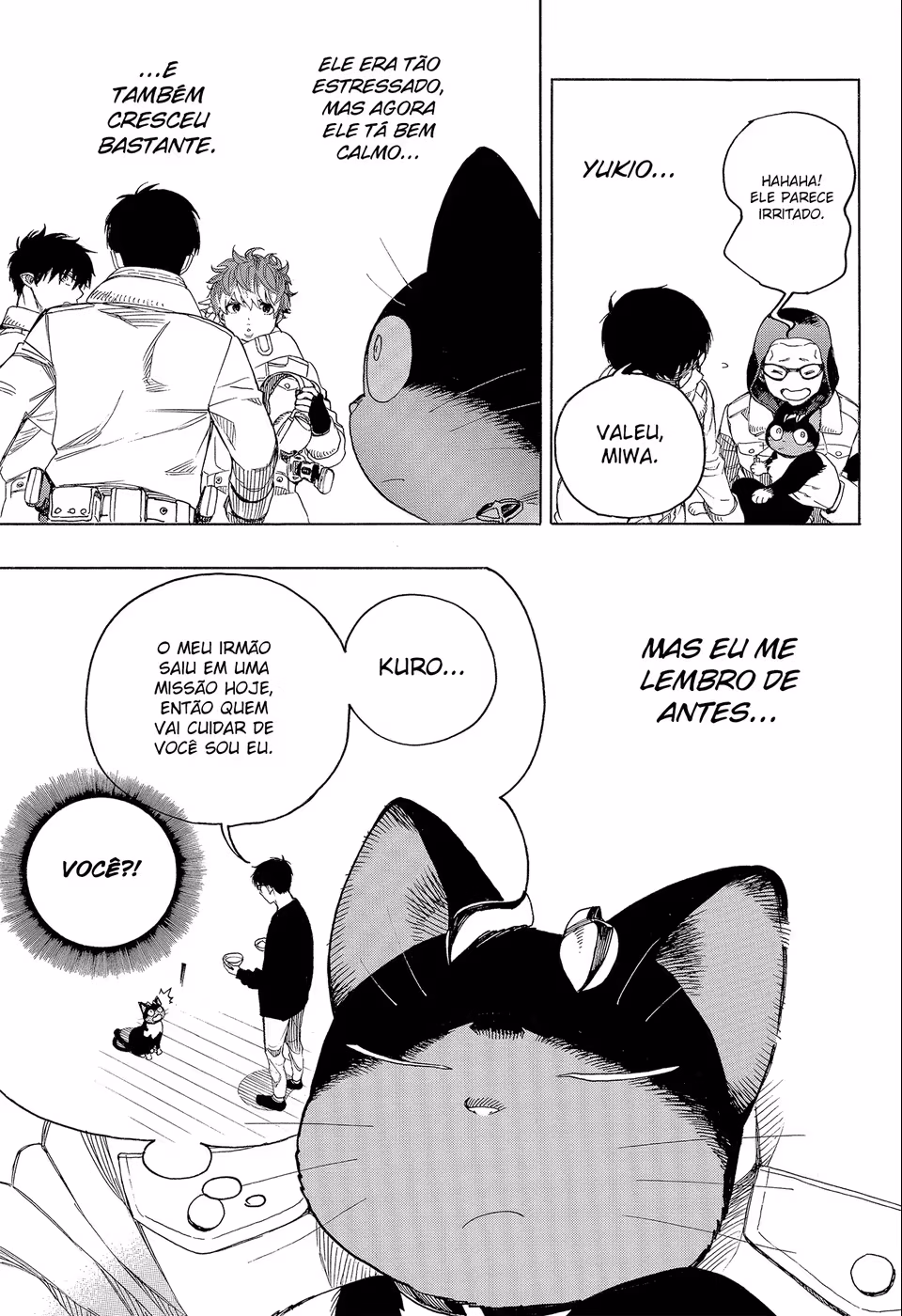 Ao no Exorcist, capítulo 135.5, página 4