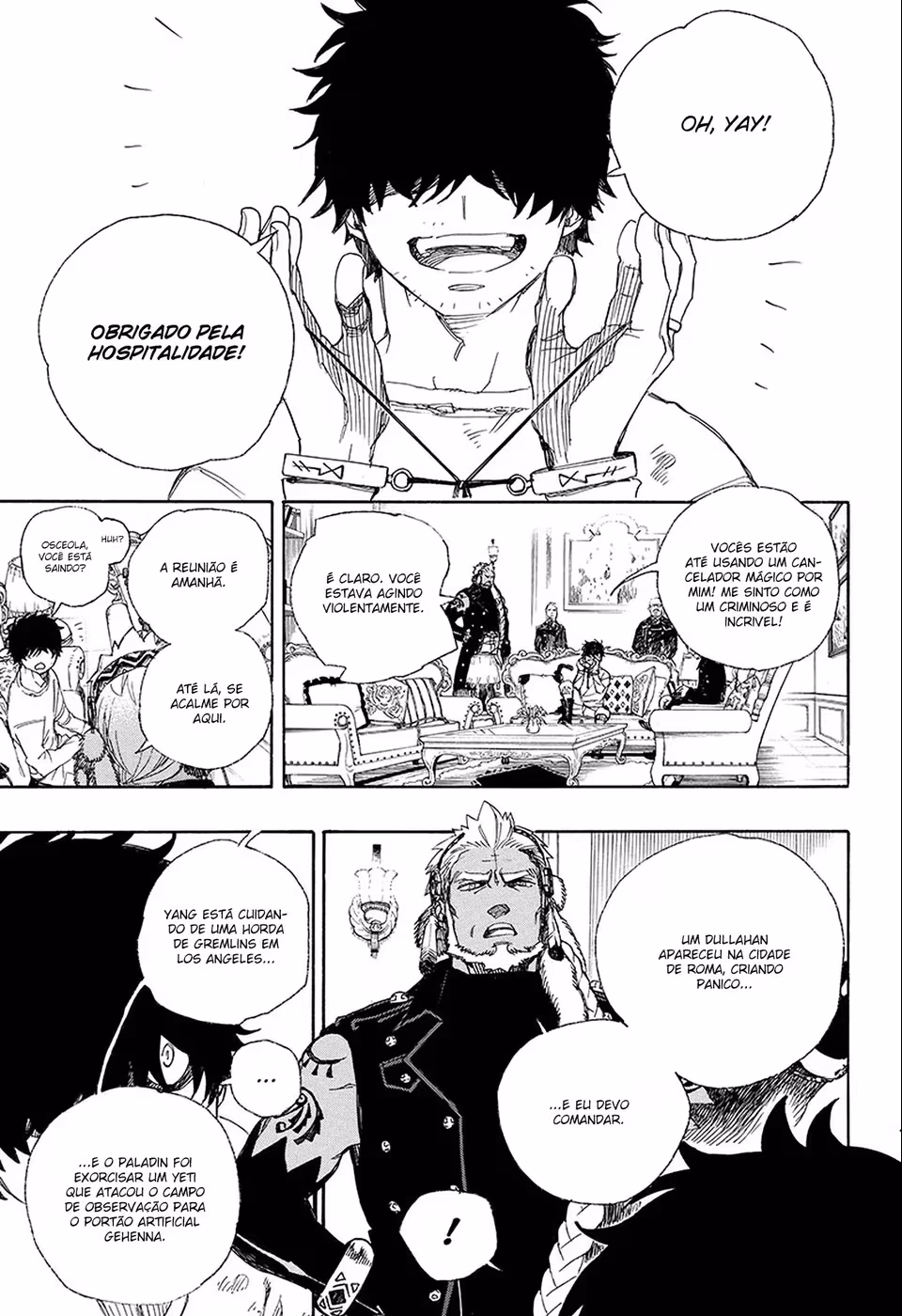 Ao no Exorcist, capítulo 94, página 3