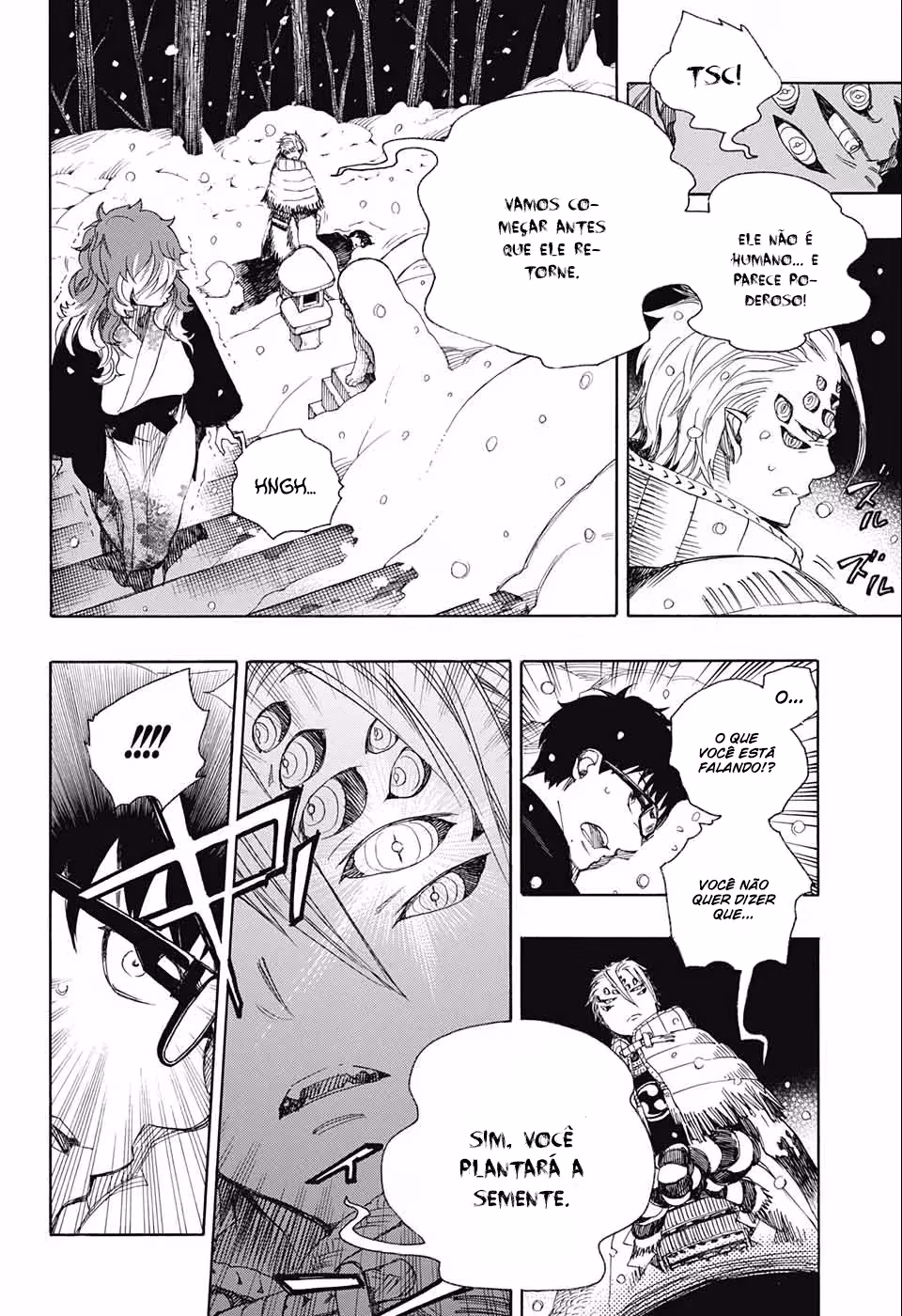 Ao no Exorcist, capítulo 77, página 3