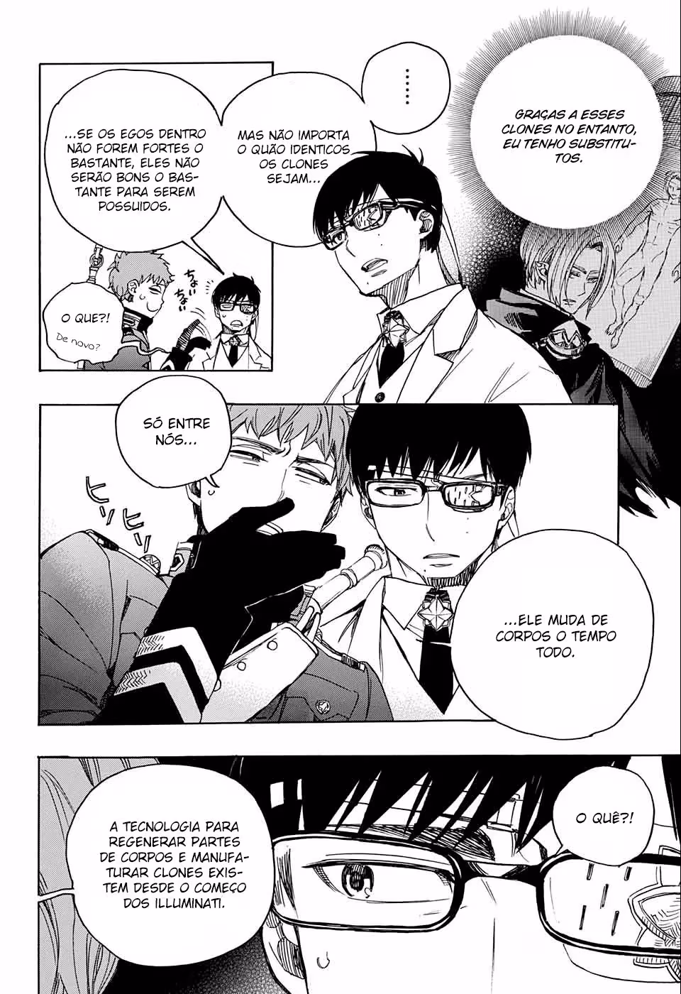 Ao no Exorcist, capítulo 111, página 4