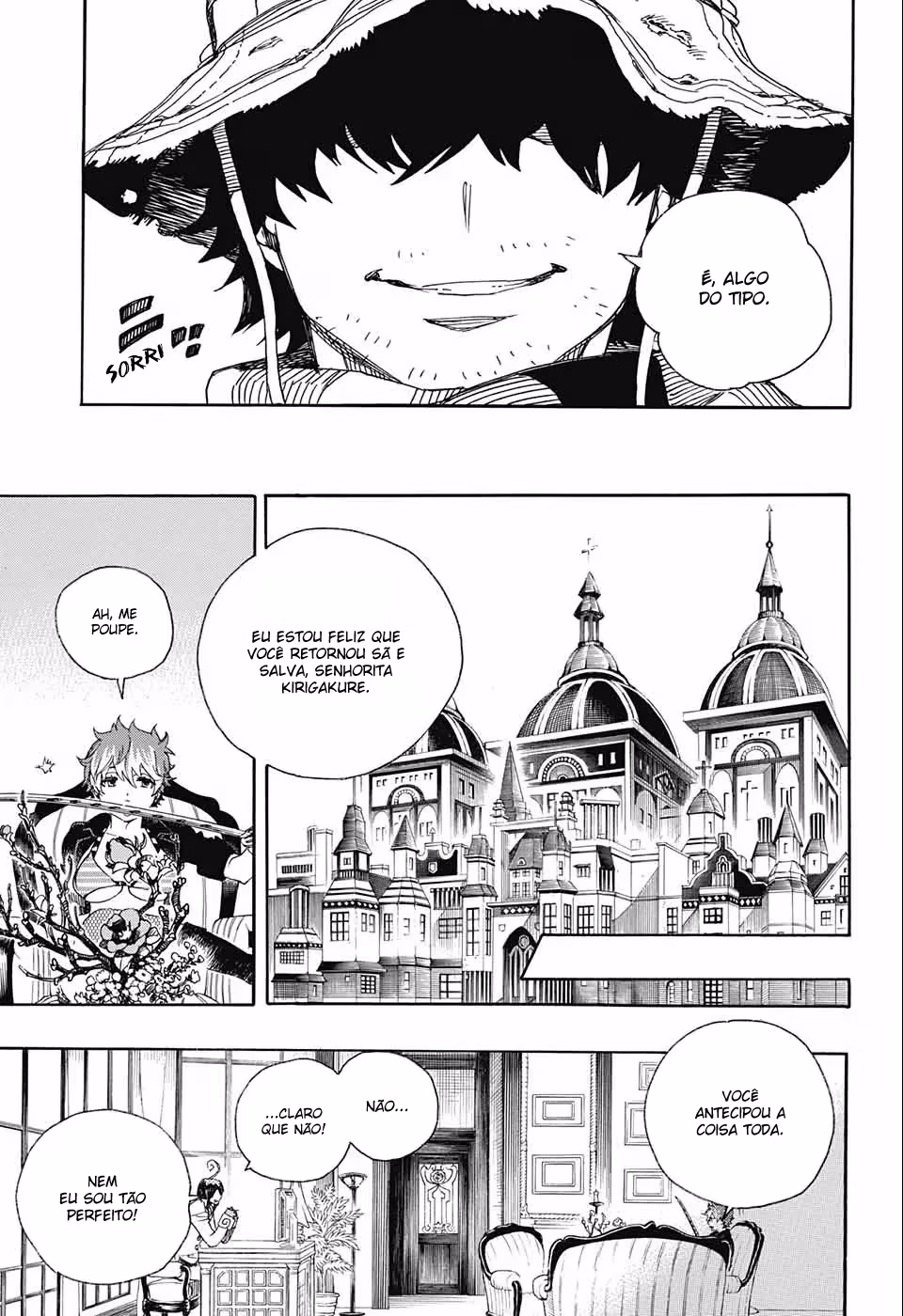 Ao no Exorcist, capítulo 81, página 4