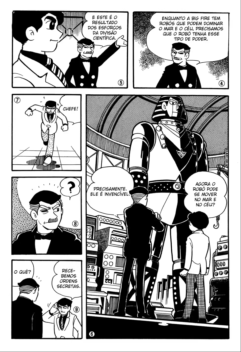 Giant Robo, capítulo 31, página 4