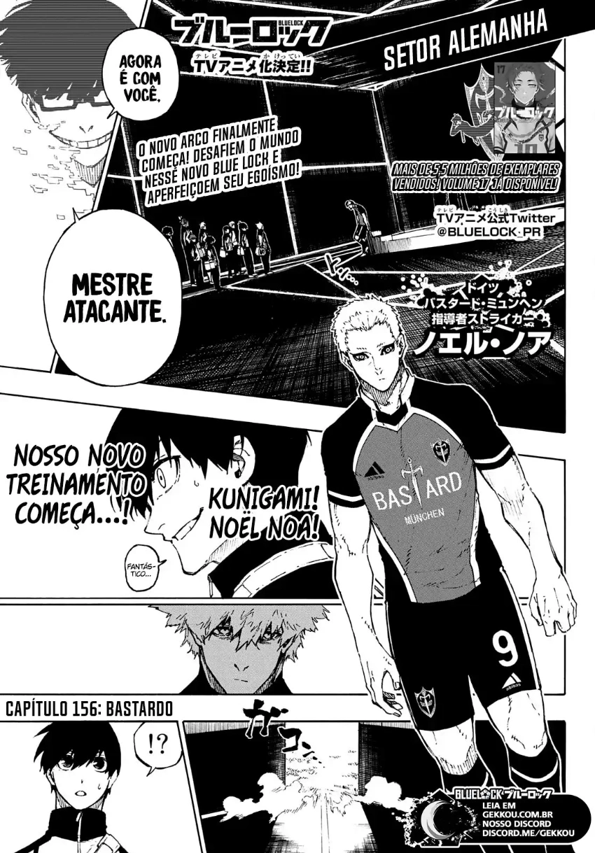 Blue Lock, capítulo 156, página 2