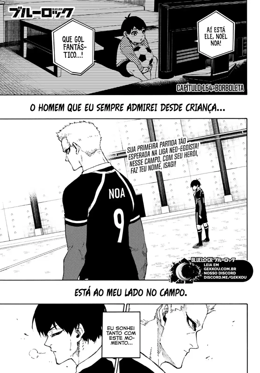 Blue Lock, capítulo 164, página 2