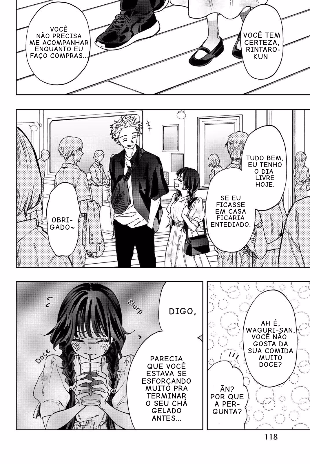 Kaoru Hana wa Rin to Saku, capítulo 43, página 2