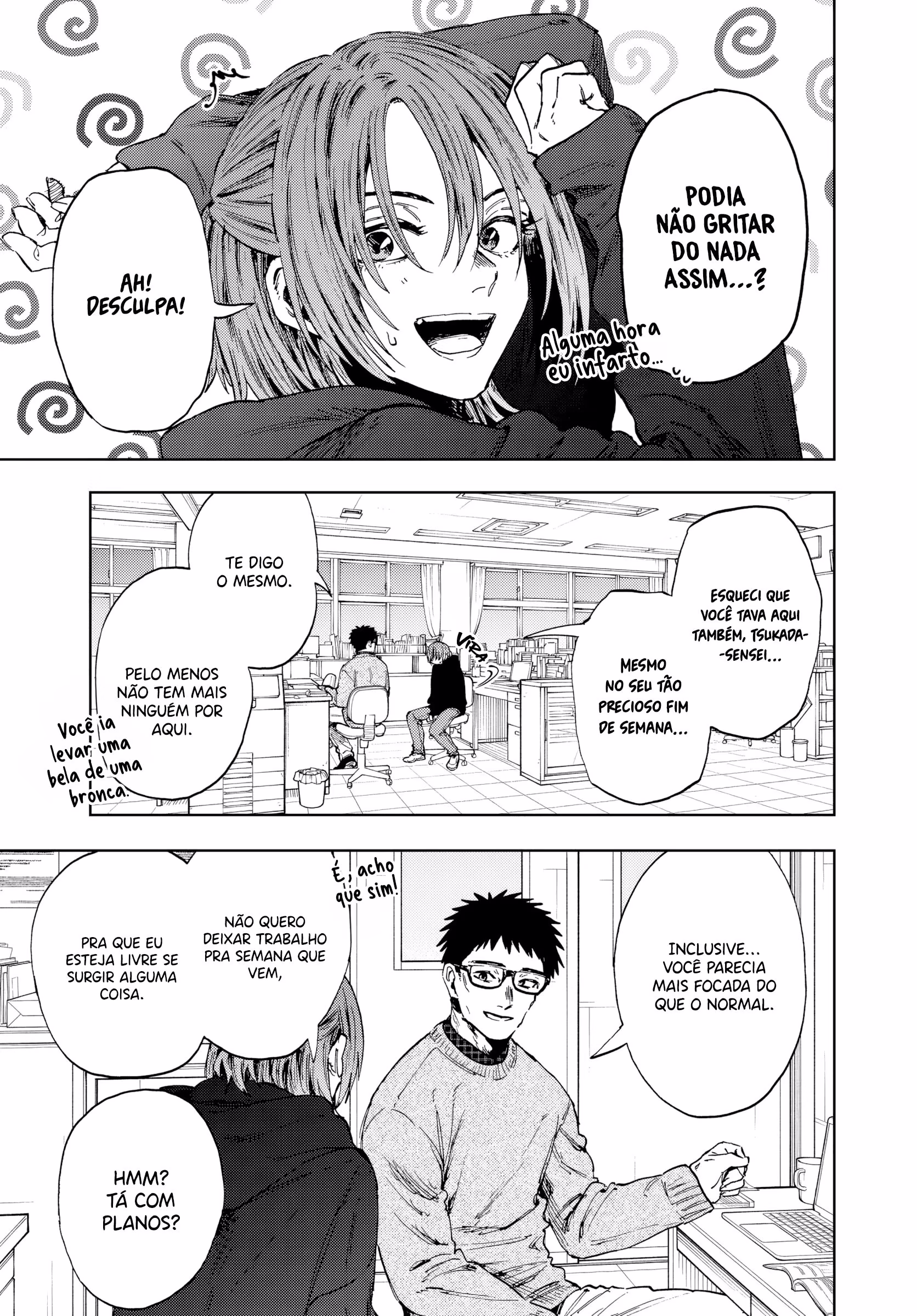 Kaoru Hana wa Rin to Saku, capítulo 190, página 4