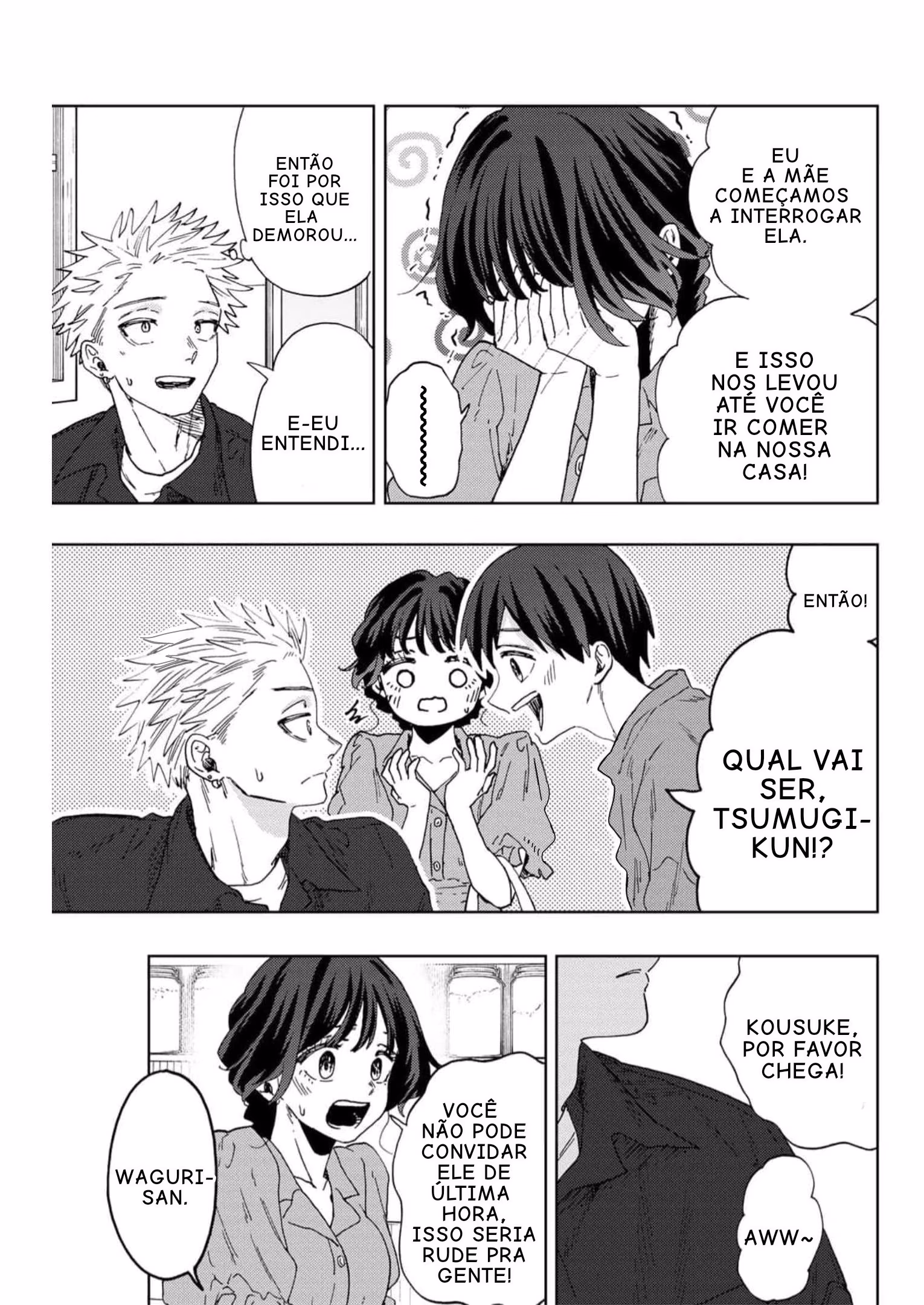 Kaoru Hana wa Rin to Saku, capítulo 55, página 3
