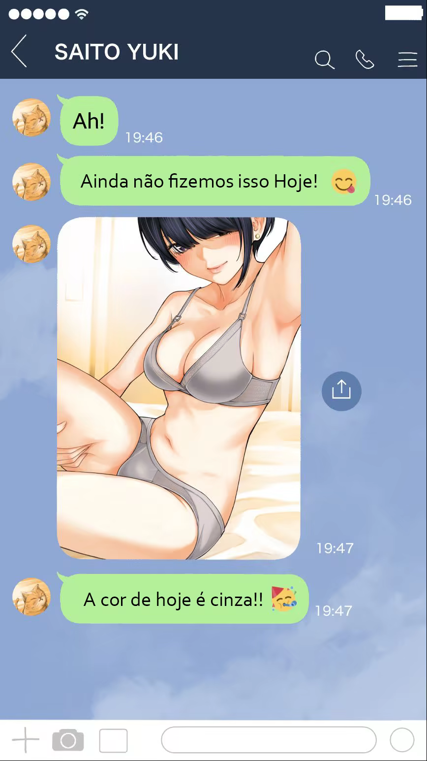 #HonjitsuNoShitagiHoukokuDesu, capítulo 4, página 3