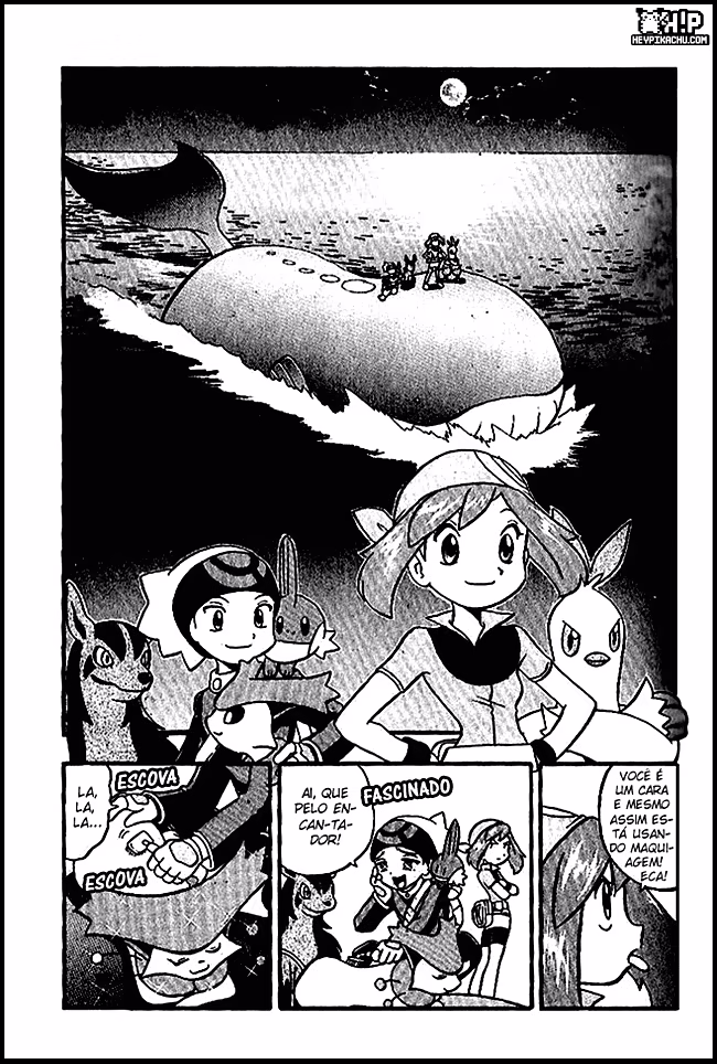 Pokémon SPECIAL, capítulo 198, página 3