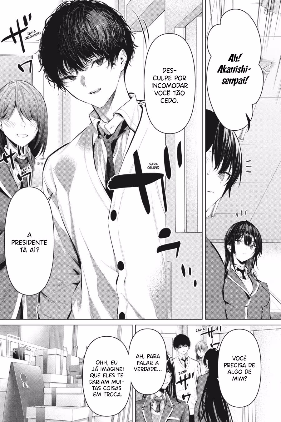 Haite Kudasai, Takamine-san, capítulo 43, página 4