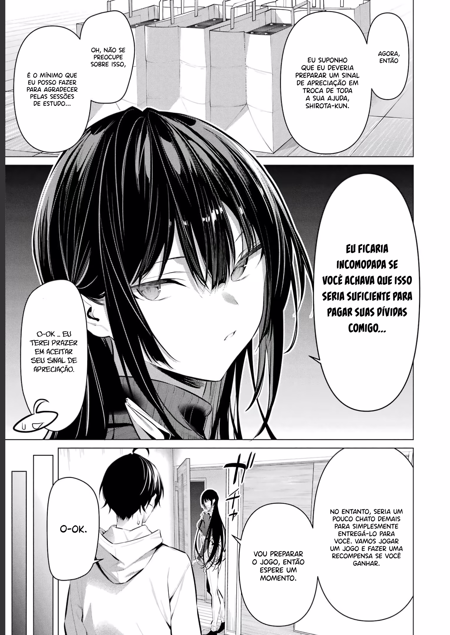 Haite Kudasai, Takamine-san, capítulo 42, página 4