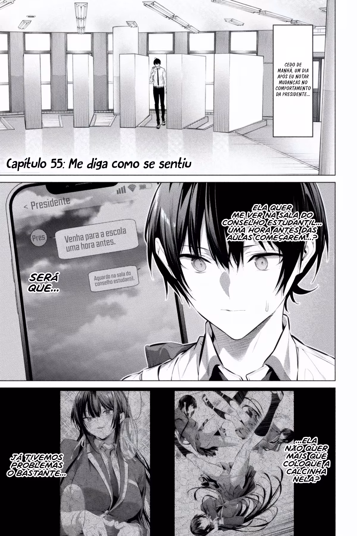 Haite Kudasai, Takamine-san, capítulo 55, página 2