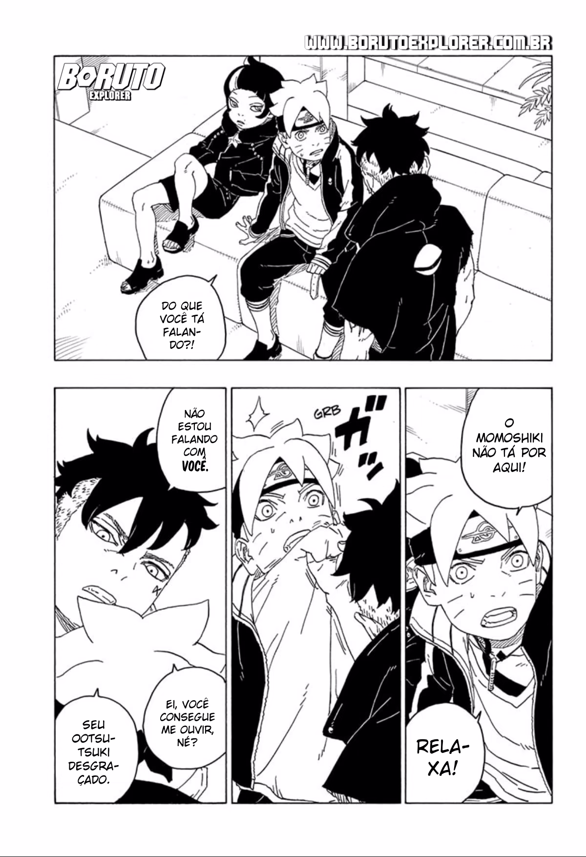 Boruto: Naruto Next Generations, capítulo 77, página 3