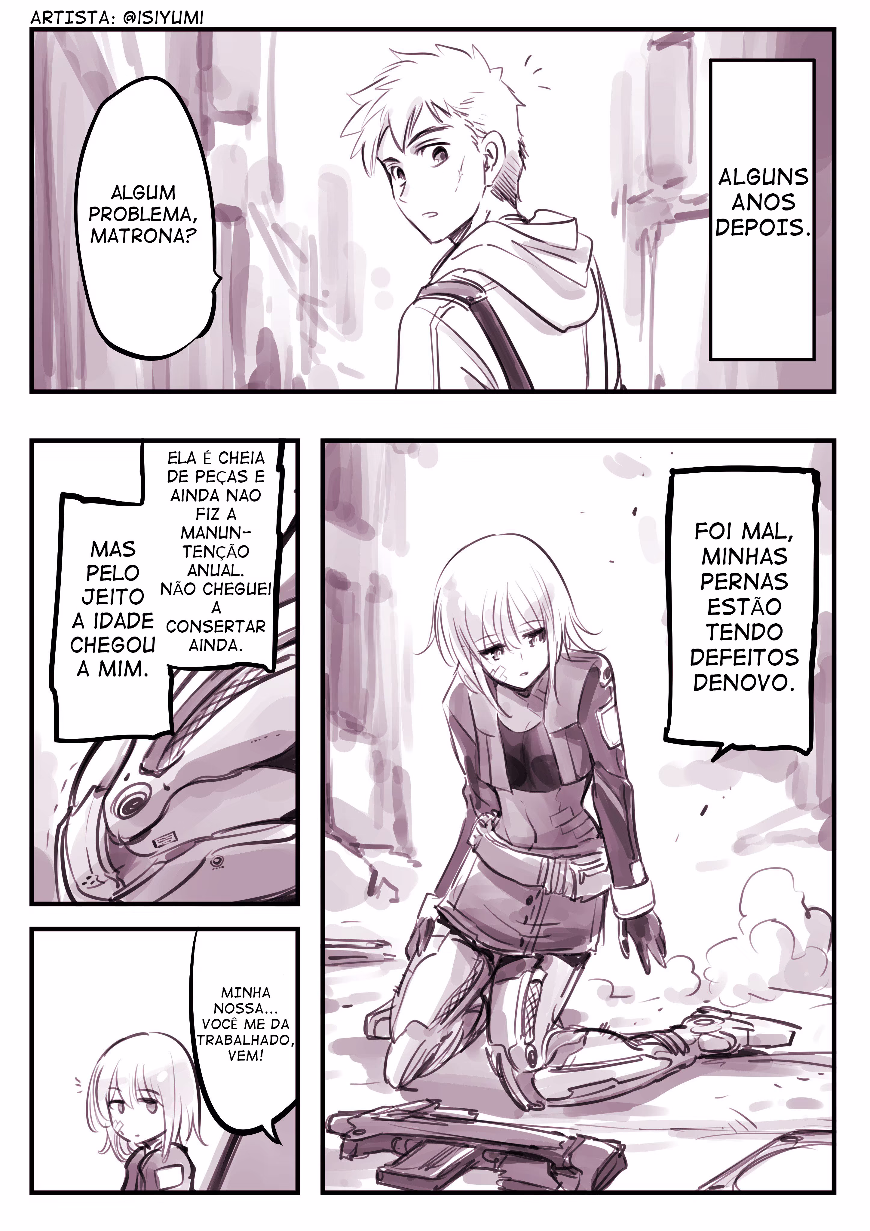 A Tale of a Certain Droid, capítulo 1, página 3