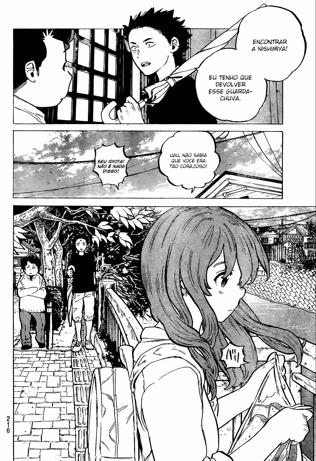 Koe no Katachi, capítulo 15, página 3