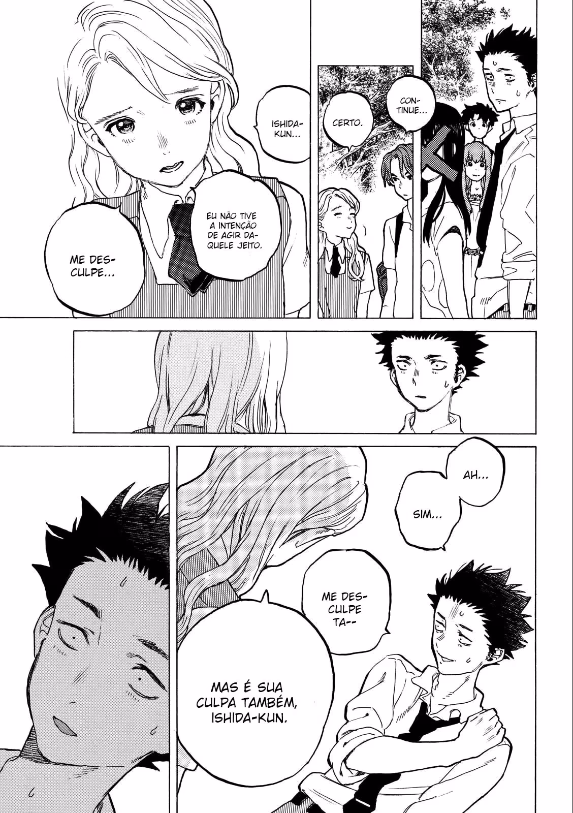 Koe no Katachi, capítulo 39, página 4