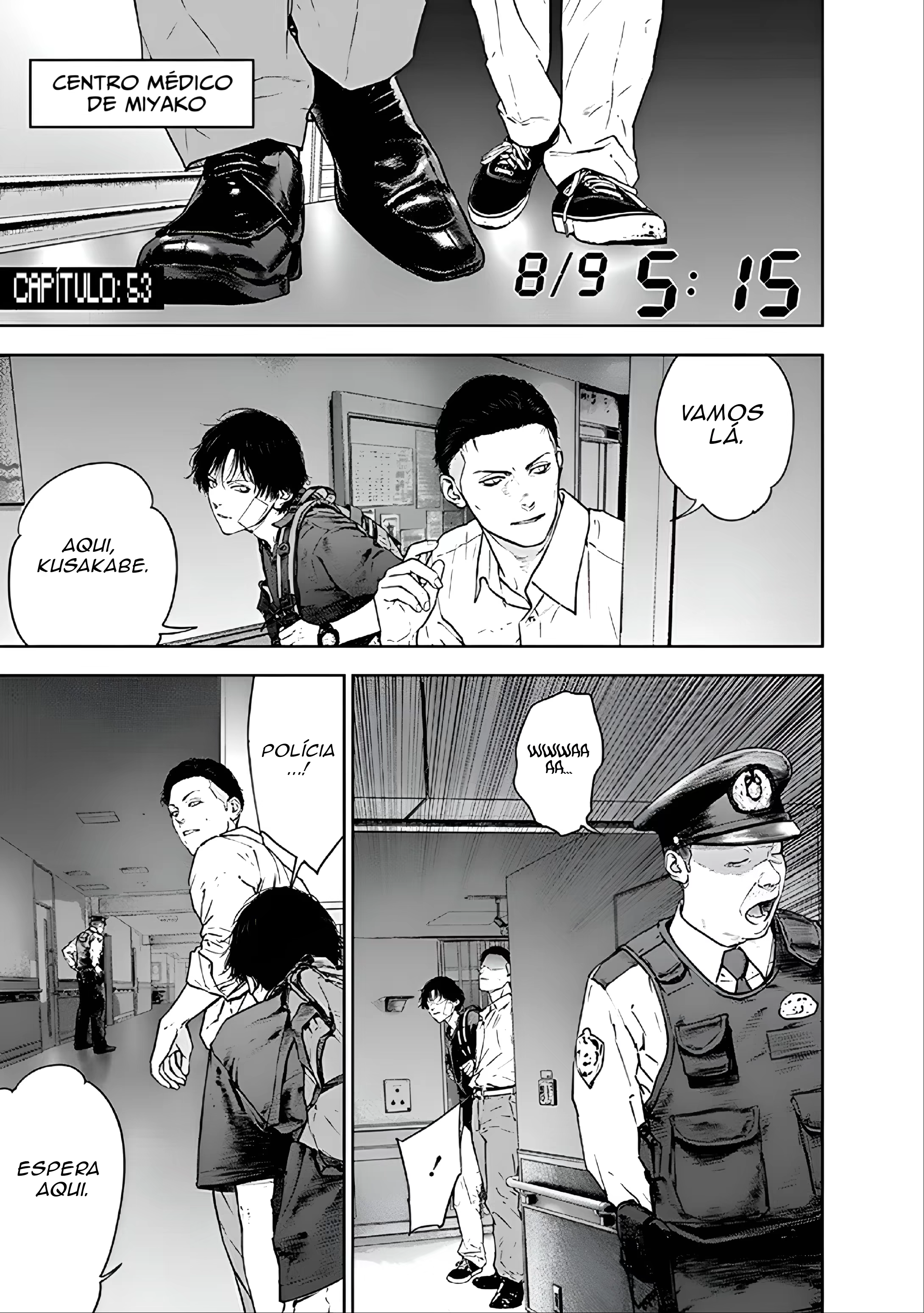 Gyakusatsu Happy End, capítulo 53, página 2