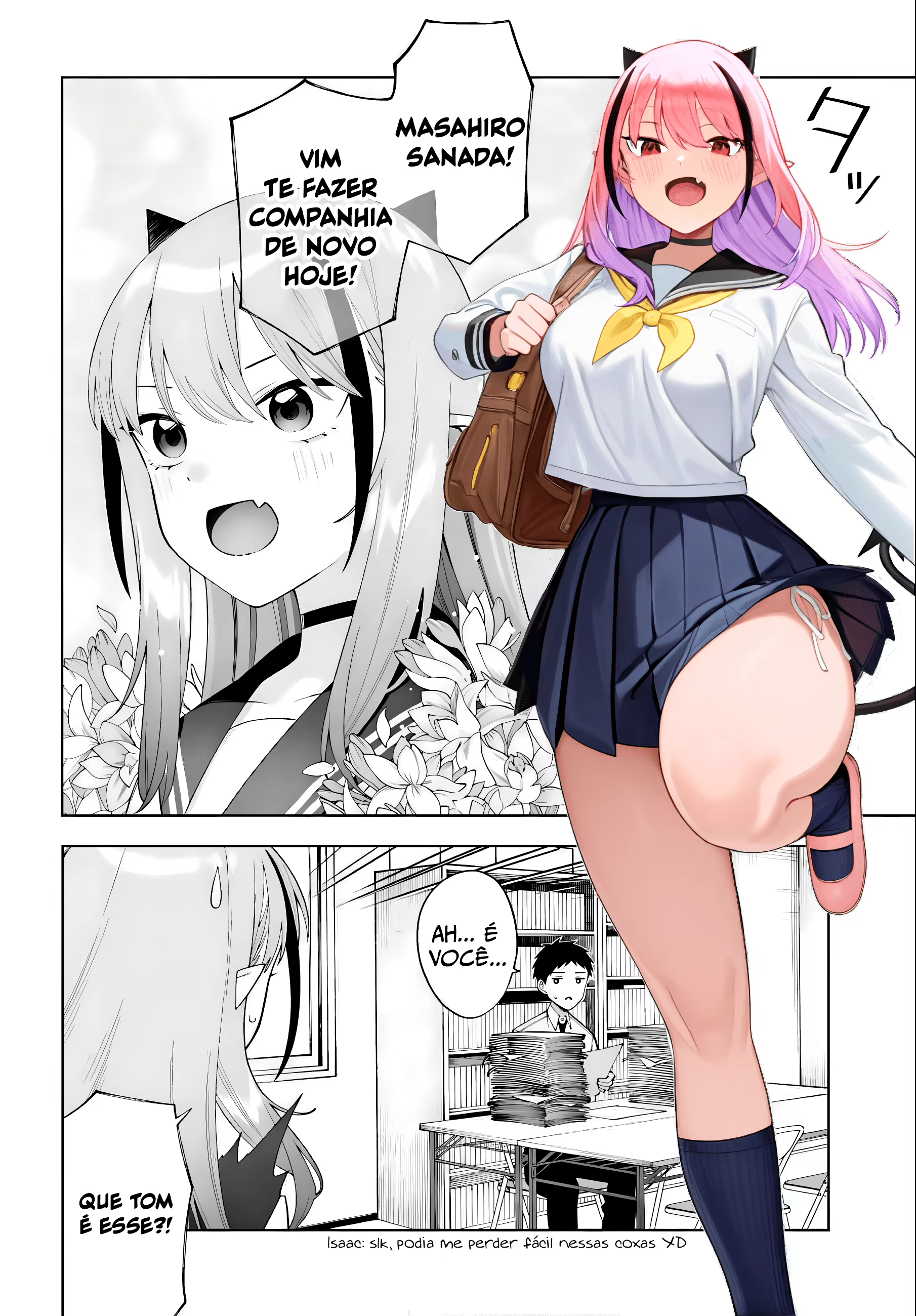Akuma demo Koi ga Shitai!, capítulo 1, página 2