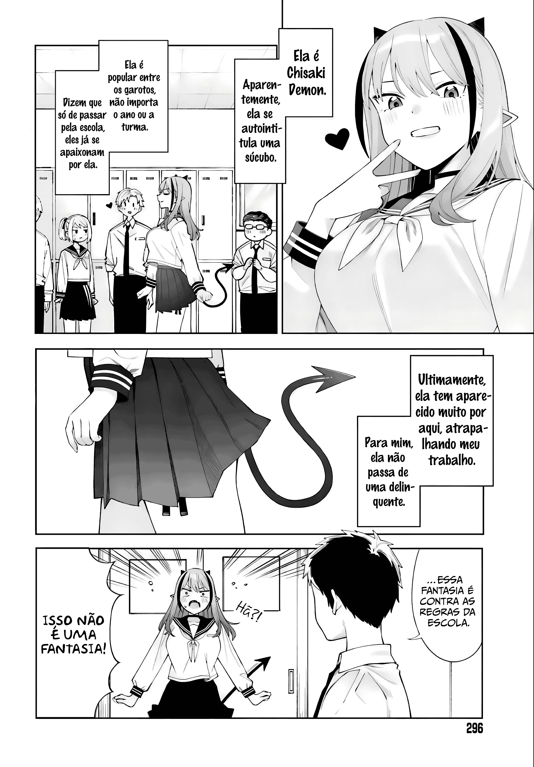 Akuma demo Koi ga Shitai!, capítulo 1, página 4