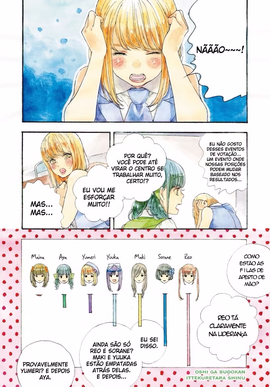 Oshi ga Budoukan Ittekuretara Shinu, capítulo 7, página 4