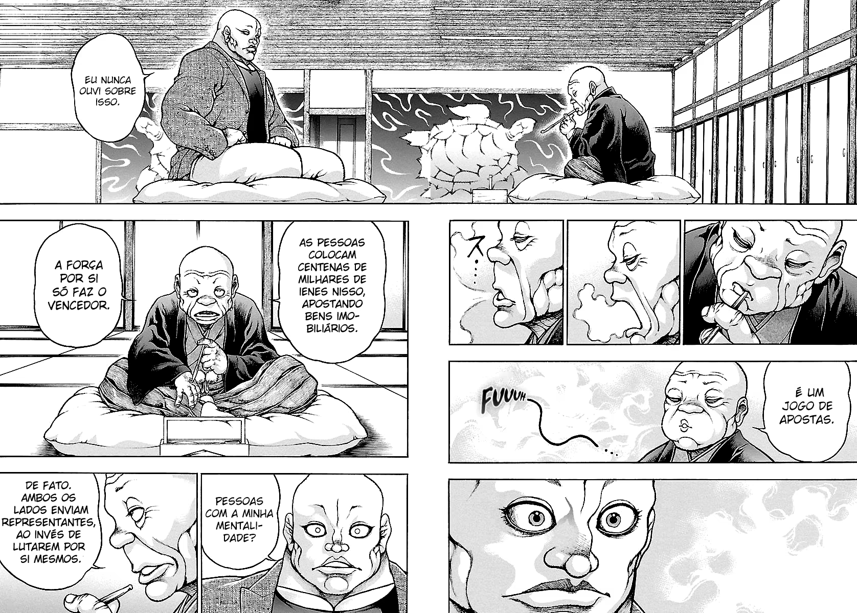 Baki Gaiden: Kenjin, capítulo 5, página 4