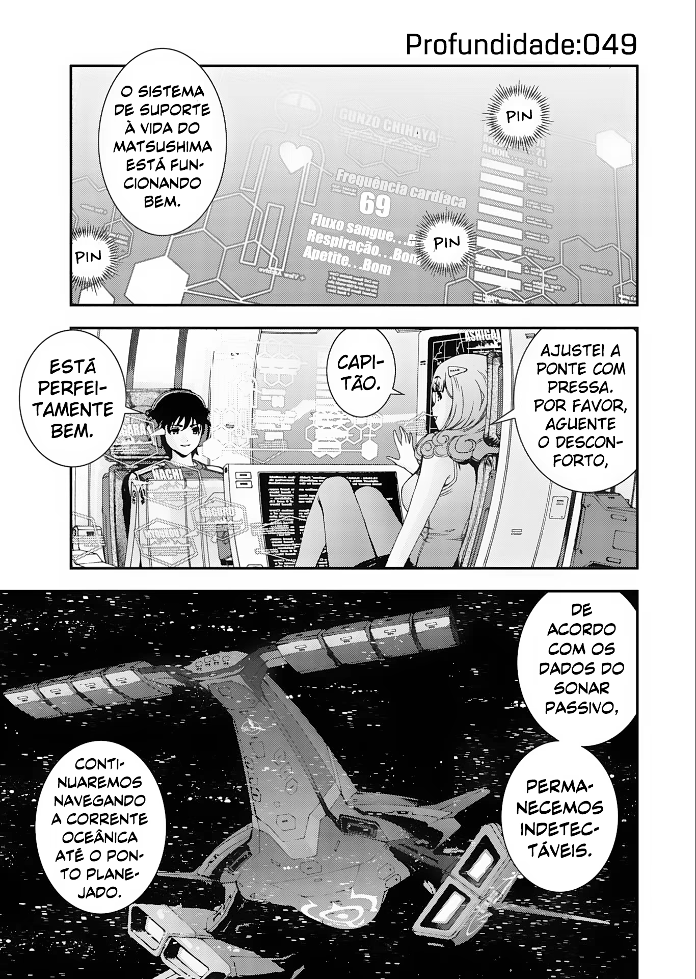 Aoki Hagane no Arpeggio, capítulo 49, página 2