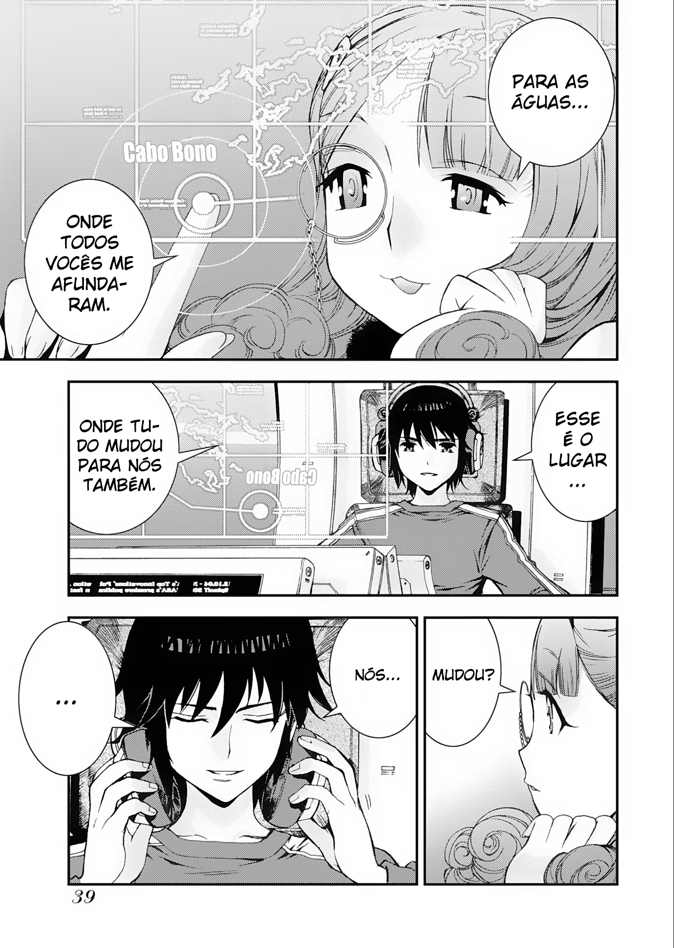 Aoki Hagane no Arpeggio, capítulo 49, página 4