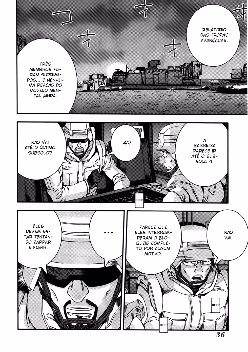 Aoki Hagane no Arpeggio, capítulo 32, página 3