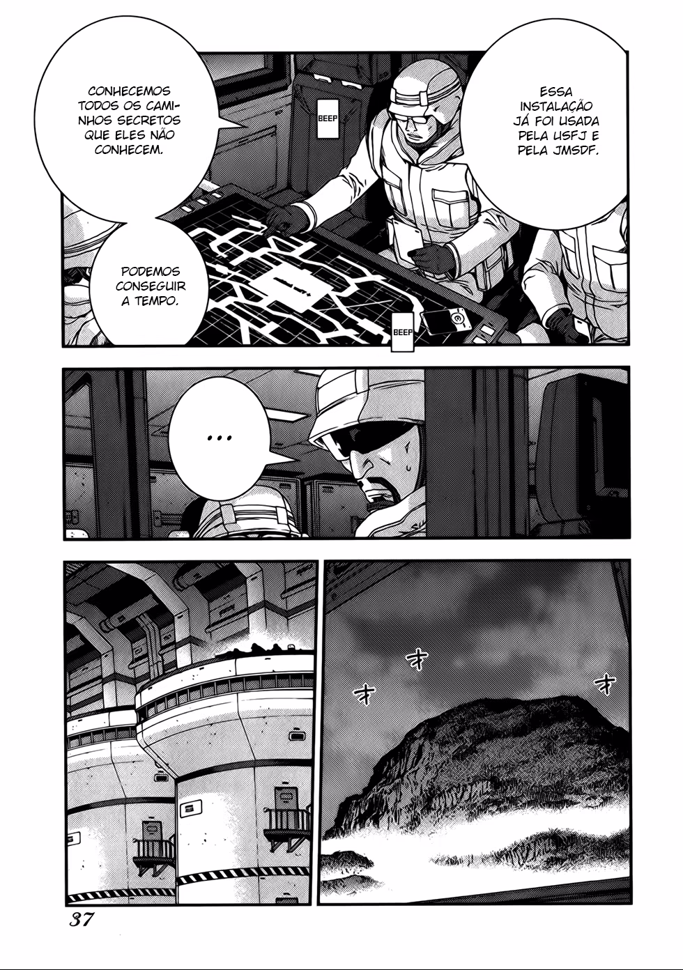 Aoki Hagane no Arpeggio, capítulo 32, página 4