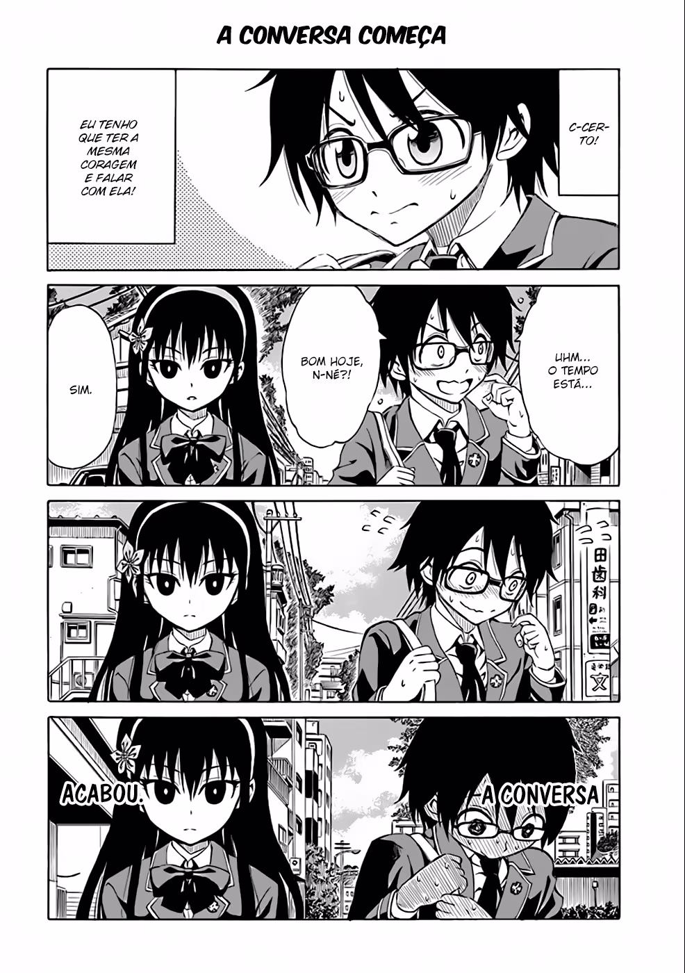 Ki ni Naru Mori-san, capítulo 2, página 3