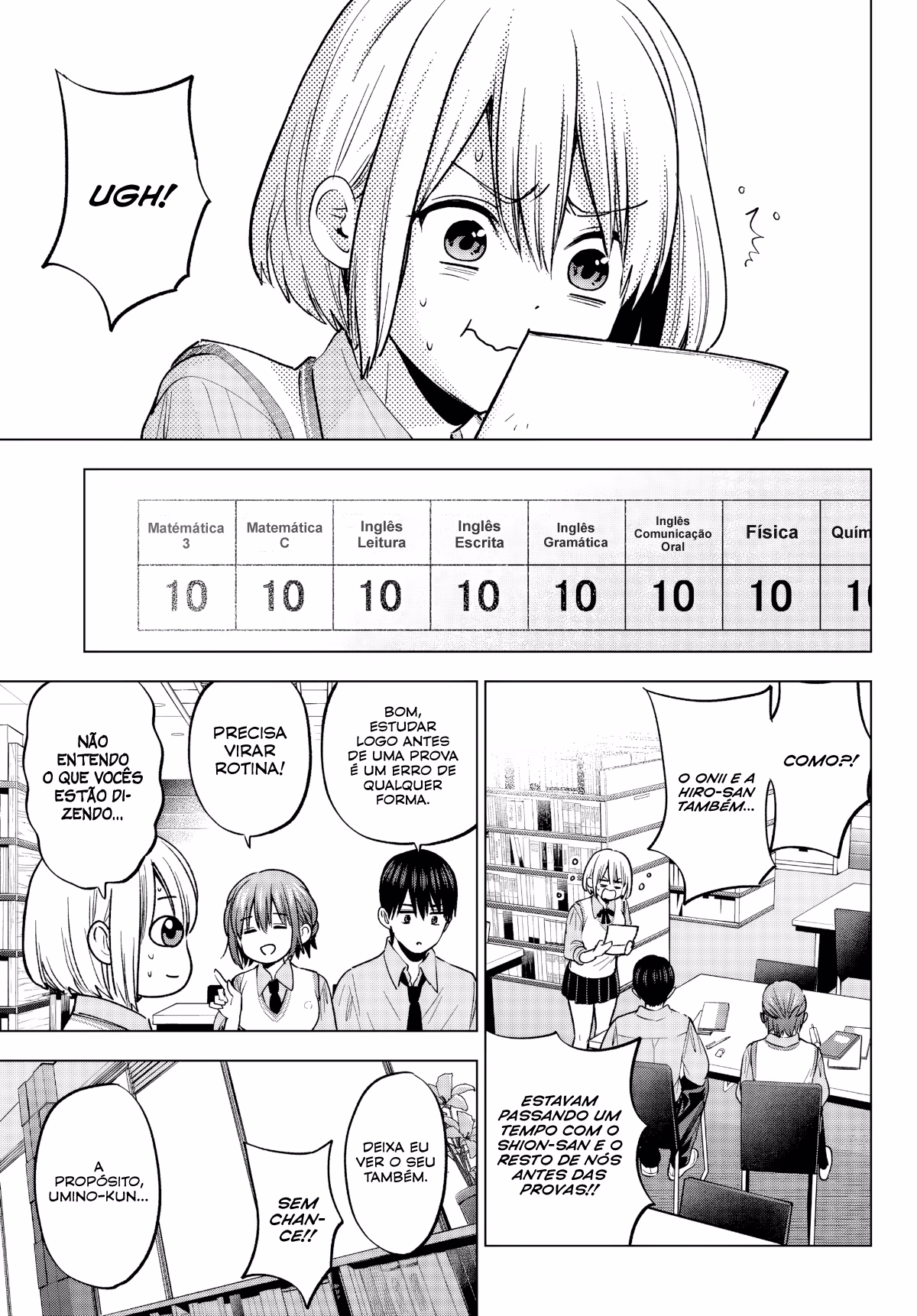 Kakkou no Iinazuke, capítulo 250, página 4