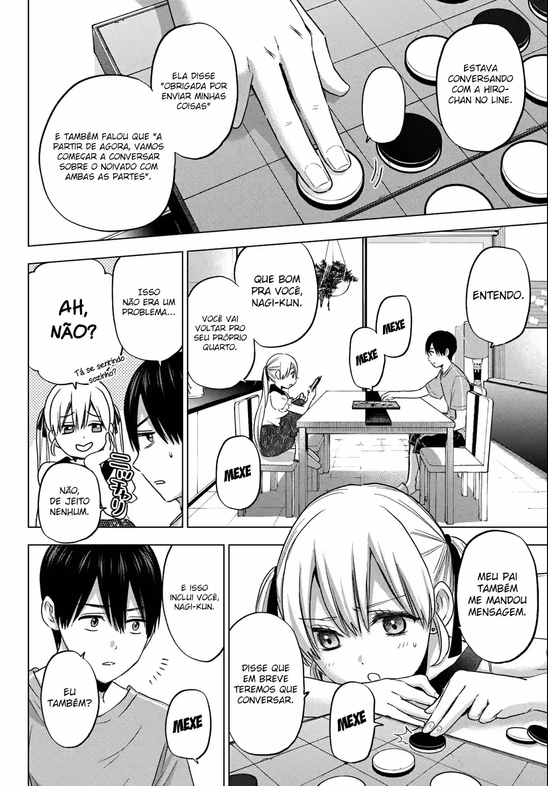 Kakkou no Iinazuke, capítulo 66, página 3