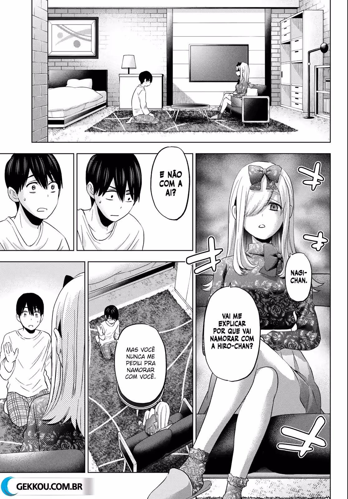 Kakkou no Iinazuke, capítulo 117, página 4