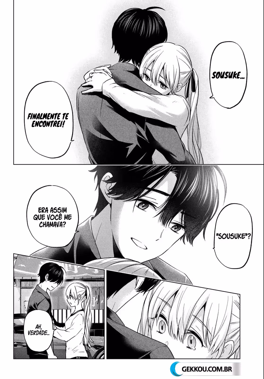 Kakkou no Iinazuke, capítulo 152, página 3