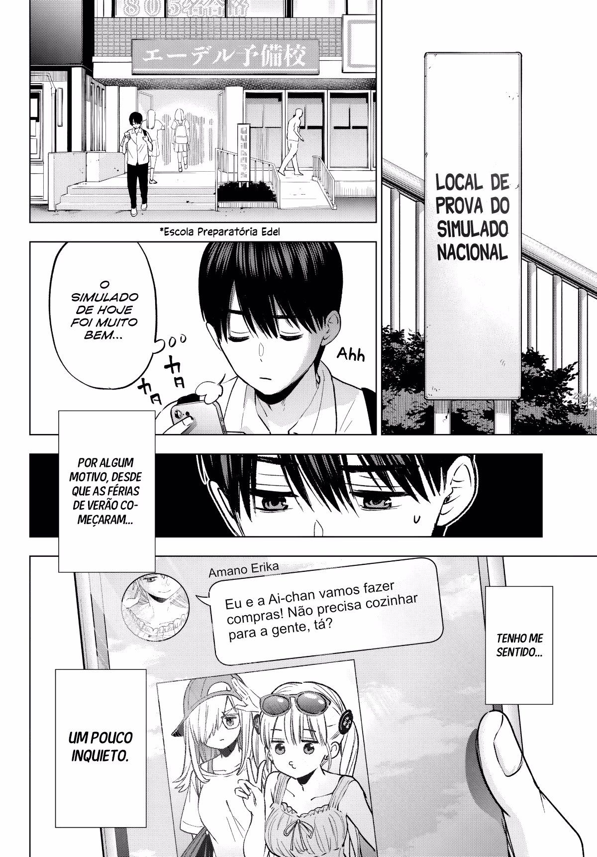 Kakkou no Iinazuke, capítulo 254, página 3