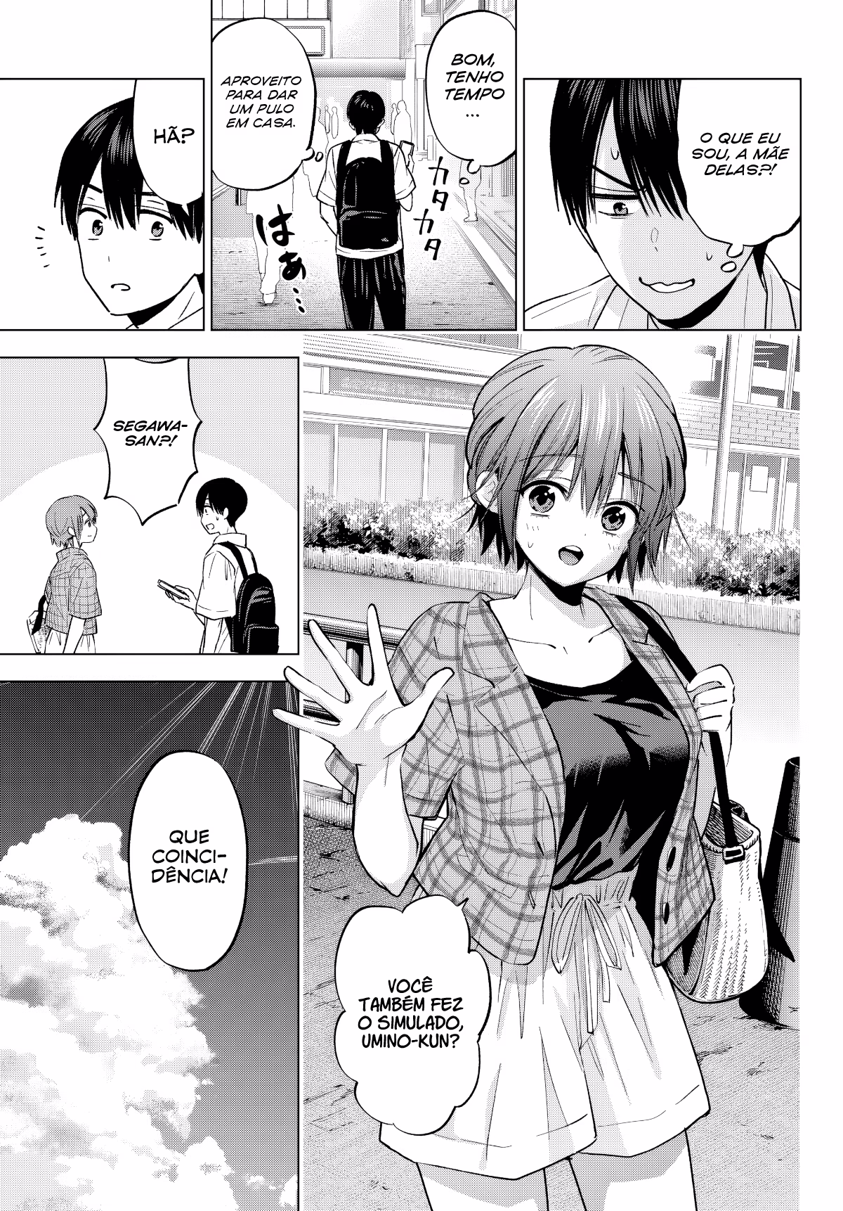 Kakkou no Iinazuke, capítulo 254, página 4