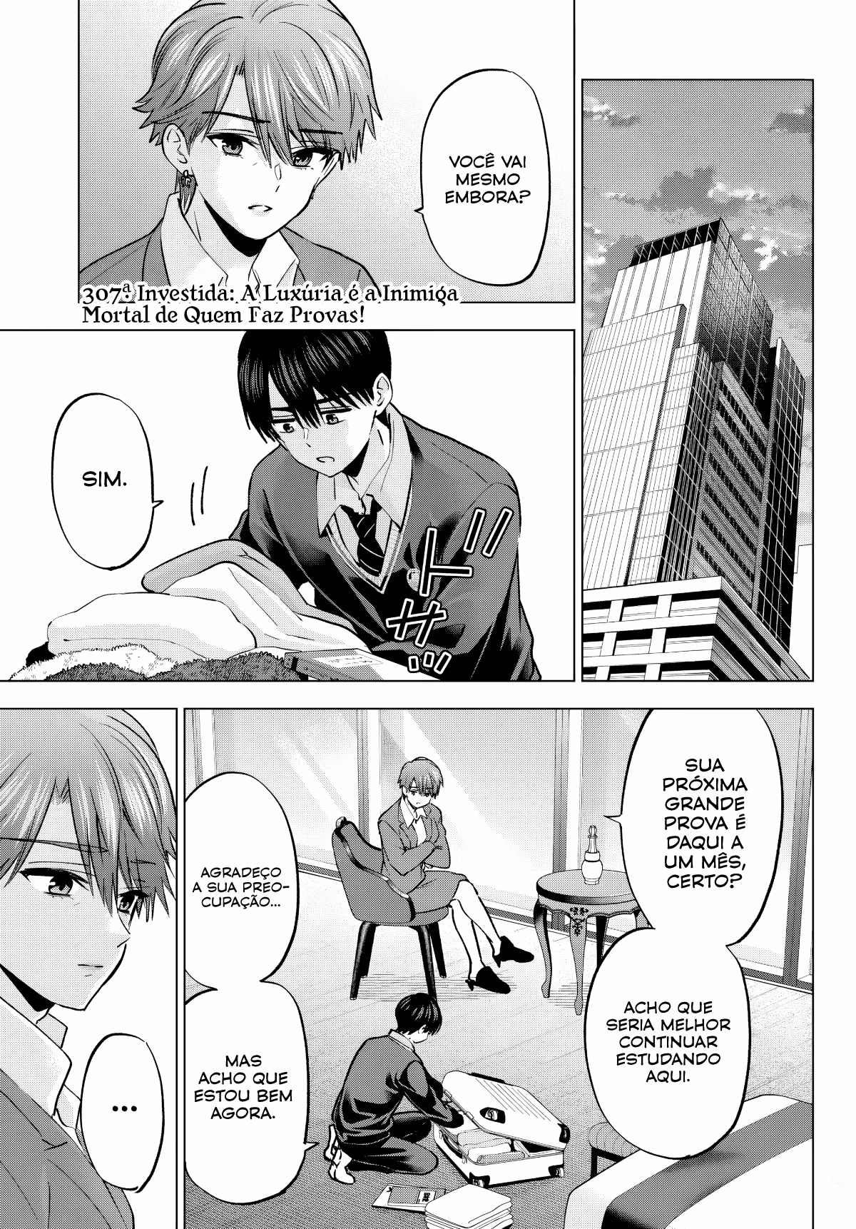 Kakkou no Iinazuke, capítulo 307, página 2