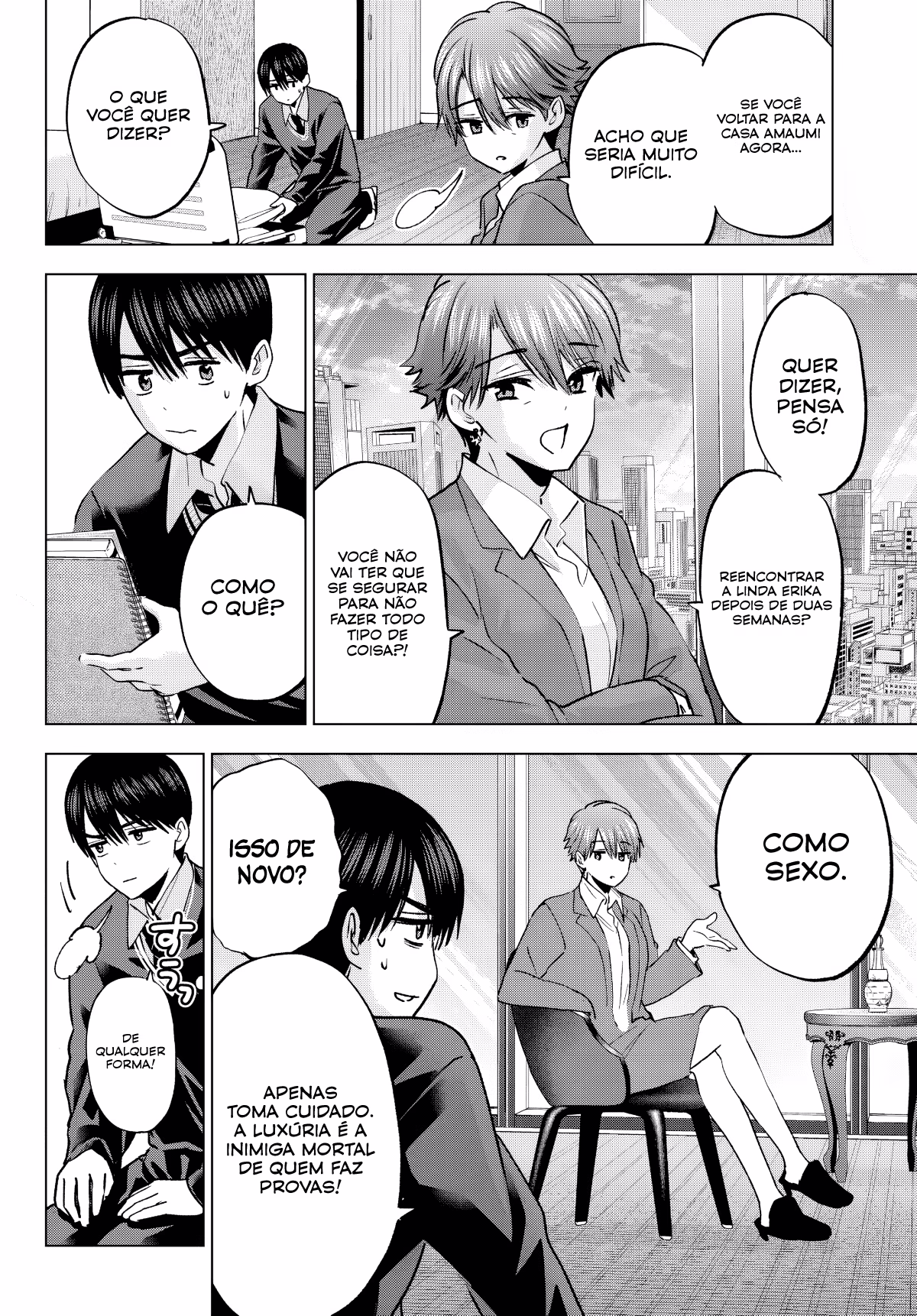 Kakkou no Iinazuke, capítulo 307, página 3